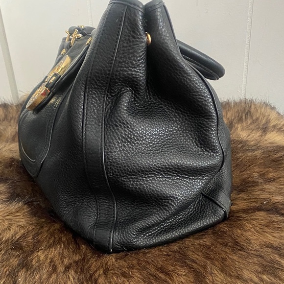 Tory Burch Black Tote with Gold Logo - Picture 2 of 6